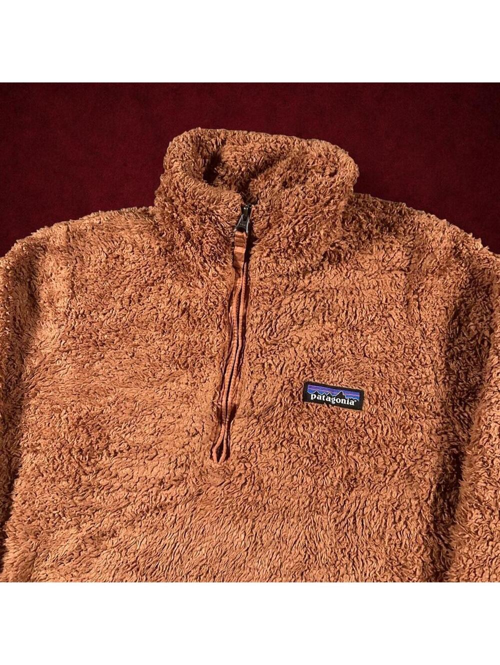 Patagonia Women's Small Brown Los Gatos 1/4 Zip Fleece Pullover